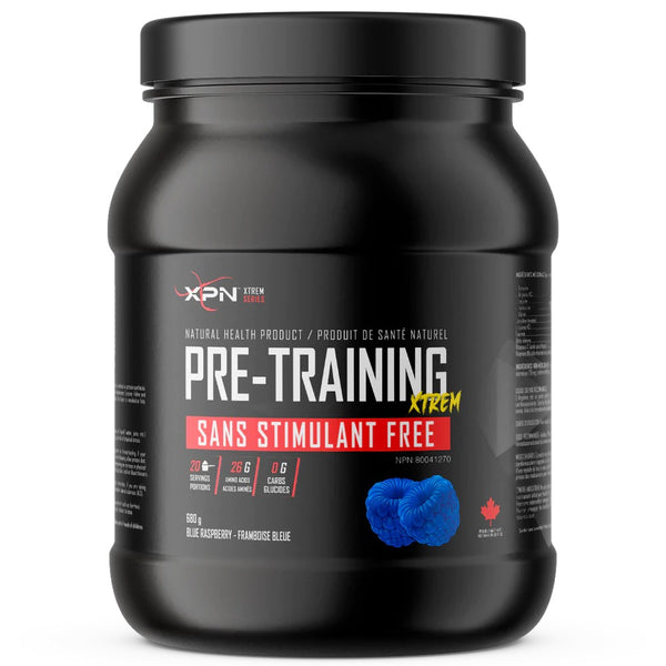 XPN Pre Training Xtrem - 680g Blue Raspberry - Pre-Workout - Hyperforme.com