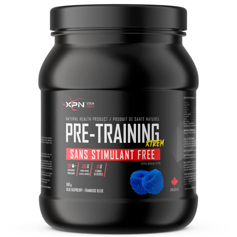 XPN Pre Training Xtrem - 680g Blue Raspberry - Pre-Workout - Hyperforme.com