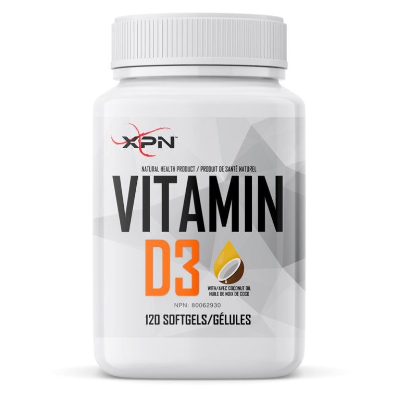 XPN Vitamin D3 - 120 Softgels - Vitamins and Minerals Supplements - Hyperforme.com