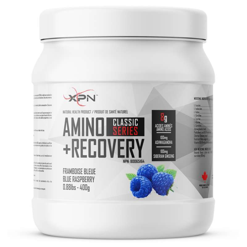 XPN Amino+Recovery - 400g Blue Raspberry - Amino Acids - Hyperforme.com