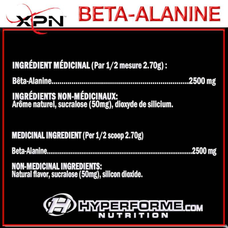 XPN Beta-Alanine 300g - Berries - Amino Acids - Hyperforme.com