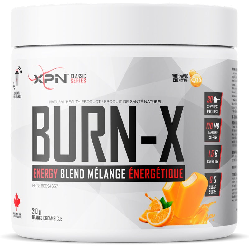 XPN Burn-X - 30 Servings Orange Creamsicle - Energy Burner - Hyperforme.com