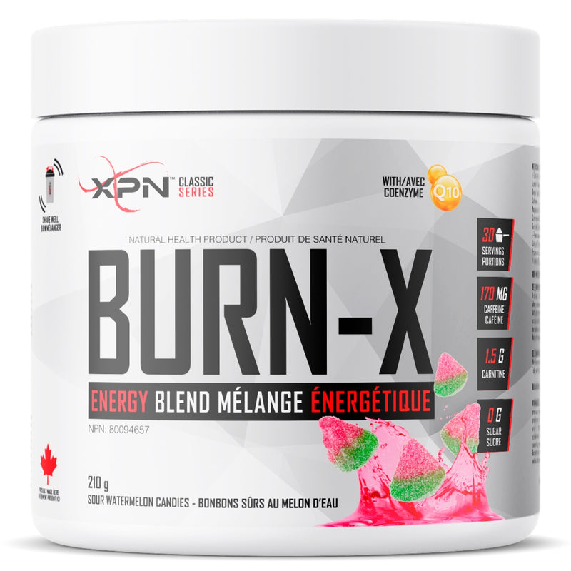XPN Burn-X - 30 Servings Sour Watermelon Candies - Energy Burner - Hyperforme.com
