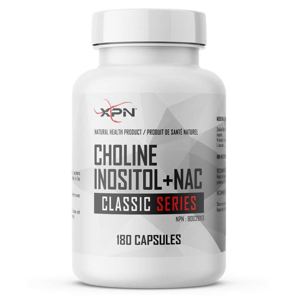 XPN Choline Inositol + NAC - 180 Caps - Liver Protection Supplements - Hyperforme.com