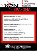 XPN Omega-3 EPA+DHA - 120 Softgels - Omega 3 Supplements - Hyperforme.com