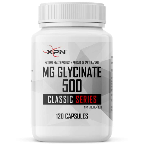 XPN MG Glycinate 500 - 120 caps - Vitamins and Minerals Supplements - Hyperforme.com