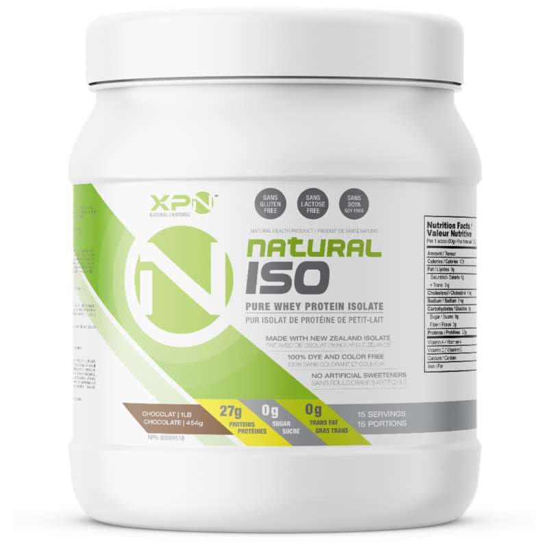 XPN Natural Isolate Protein - 1lb Chocolate - Protein Powder (Whey Isolate) - Hyperforme.com