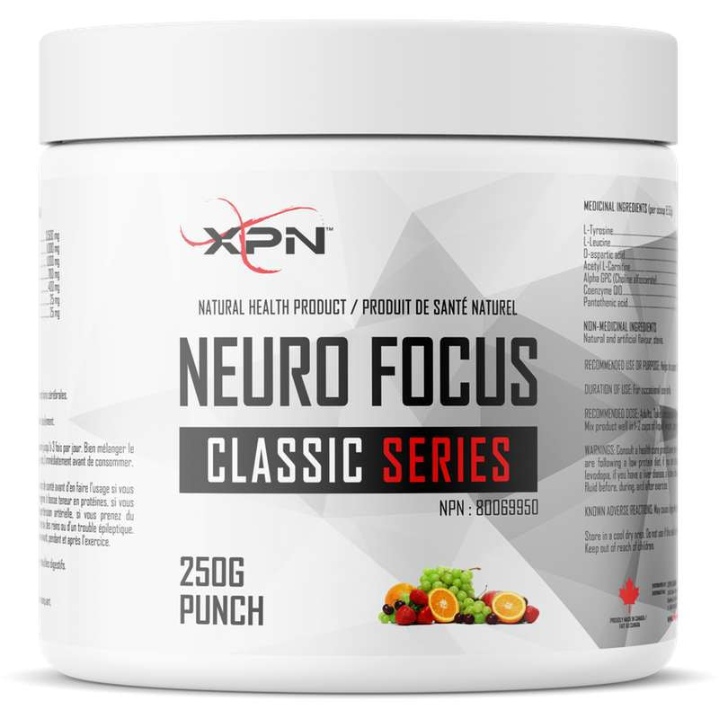 XPN Neuro Focus - 250g Punch (Stevia Sweetened) - Brain Supplements - Hyperforme.com