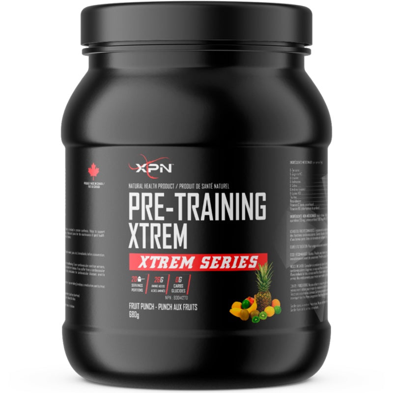 XPN Pre Training Xtrem - 680g Fruit Punch - Pre-Workout - Hyperforme.com