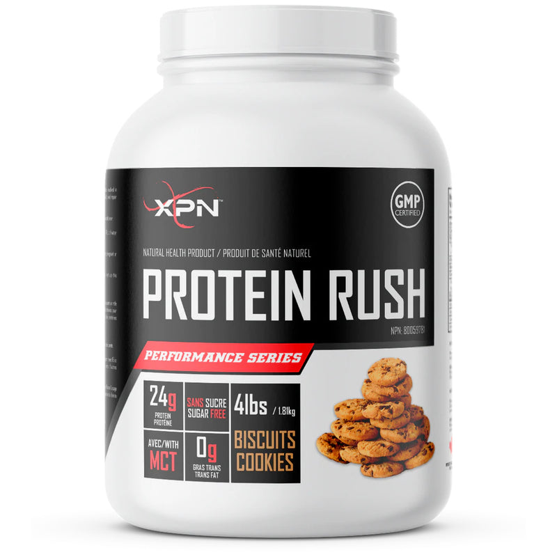 XPN Protein Rush - 4lb Cookies - Protein Powder (Whey) - Hyperforme.com