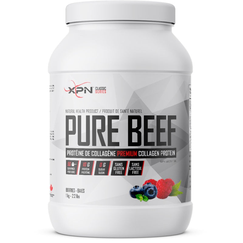 XPN Pure Beef - 2.2lb Berries - Protein Powder (Meat) - Hyperforme.com