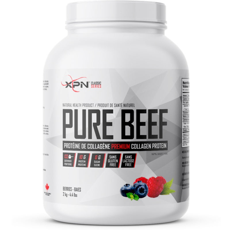 XPN Pure Beef - 4.4lb Berries - Protein Powder (Meat) - Hyperforme.com