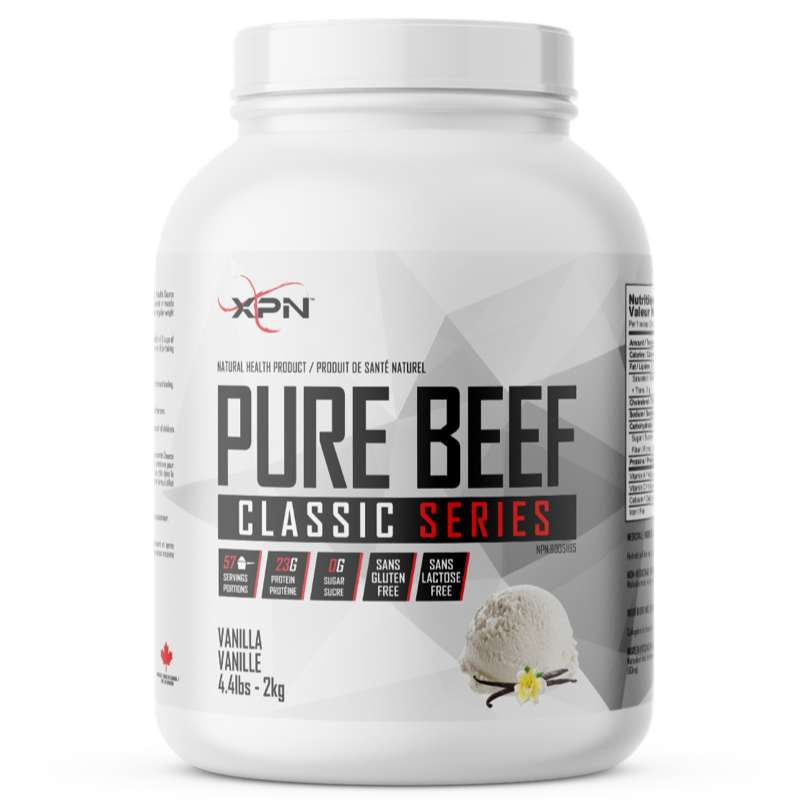 XPN Pure Beef - 4.4lb Vanilla - Protein Powder (Meat) - Hyperforme.com