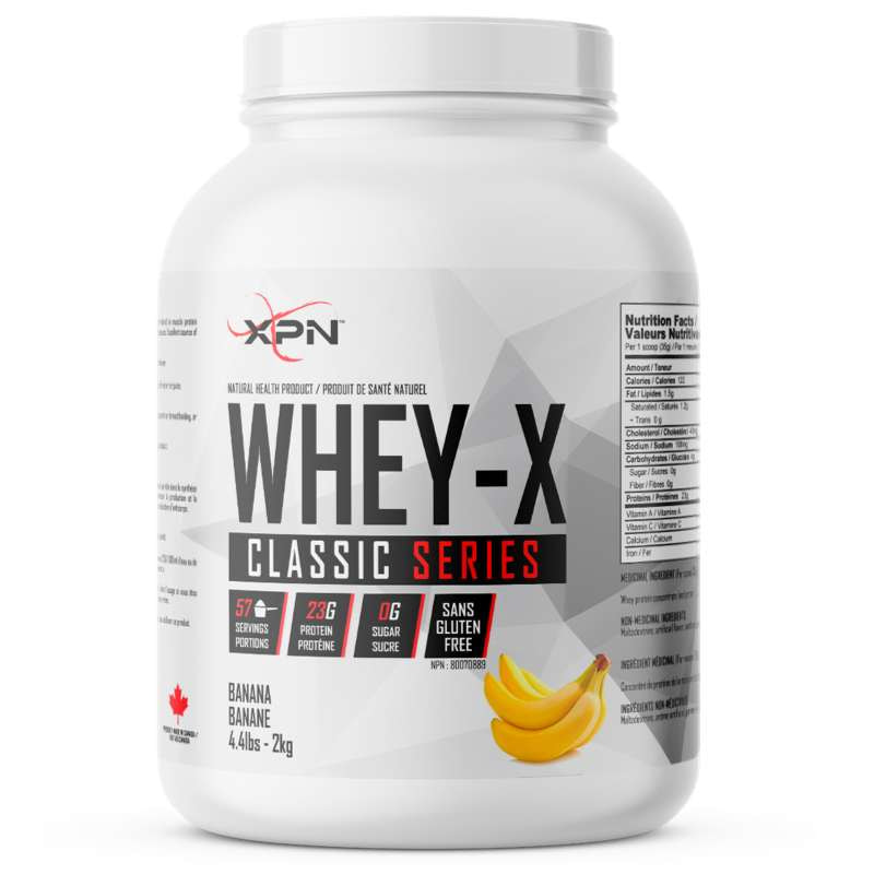 XPN Whey-X - 4.4lb Banana - Protein Powder (Whey) - Hyperforme.com