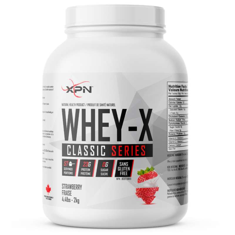XPN Whey-X - 4.4lb Strawberry - Protein Powder (Whey) - Hyperforme.com