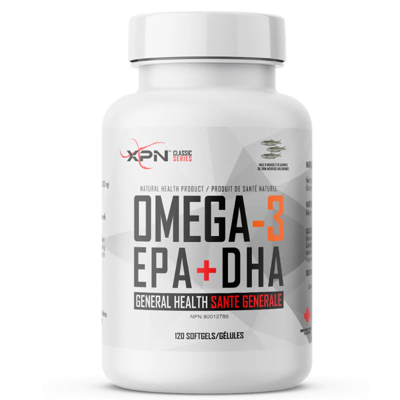 XPN Omega-3 EPA+DHA - 120 Softgels - Omega 3 Supplements - Hyperforme.com