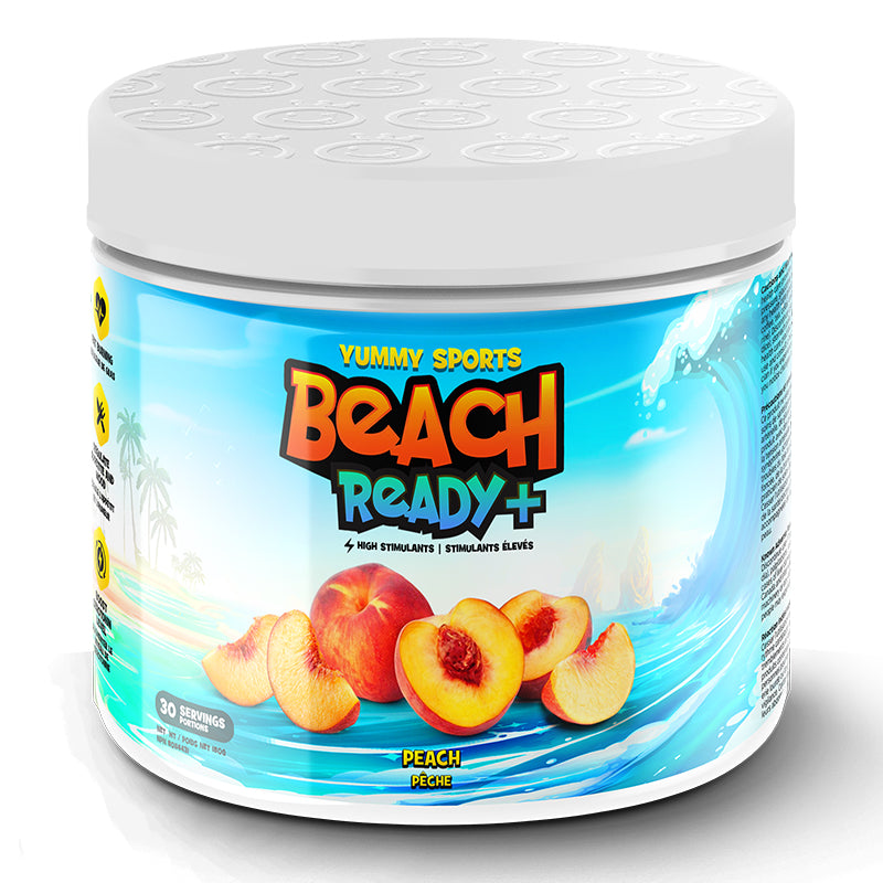 Yummy Sports Beach Ready+ - 30 Servings Peach - Weight Loss Supplements - Hyperforme.com