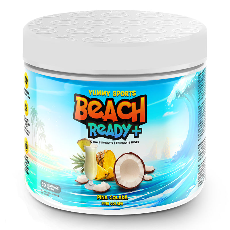 Yummy Sports Beach Ready+ - 30 Servings Pina Colada - Weight Loss Supplements - Hyperforme.com