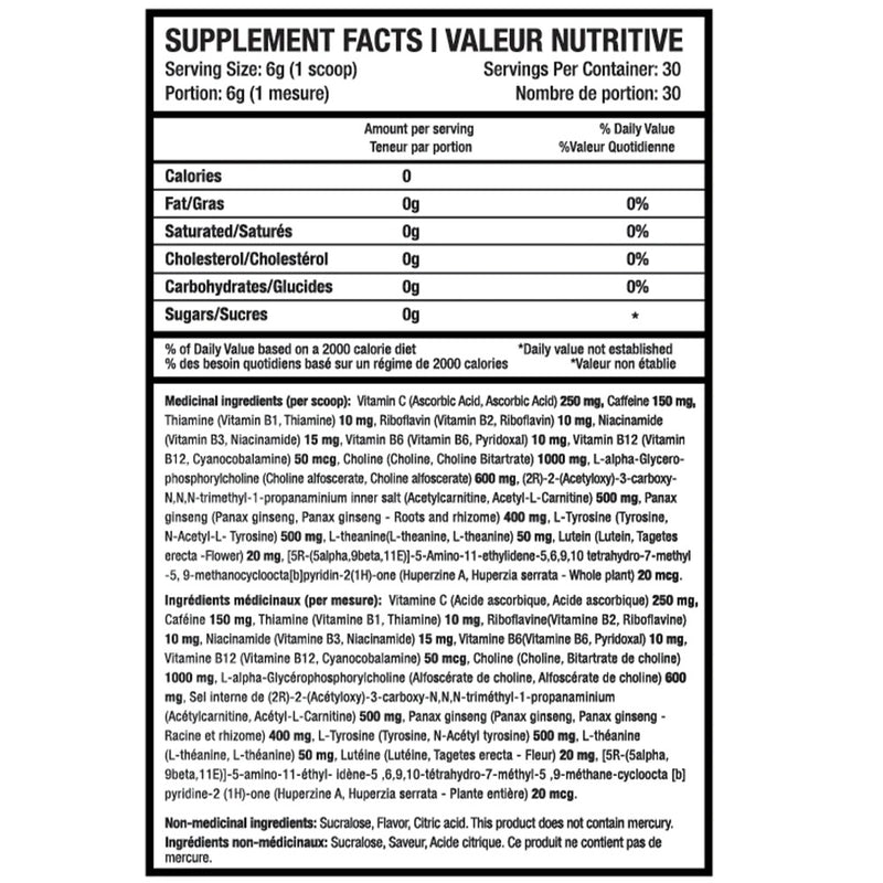Yummy Sports B Smart - 30 Servings - Brain Supplements - Hyperforme.com