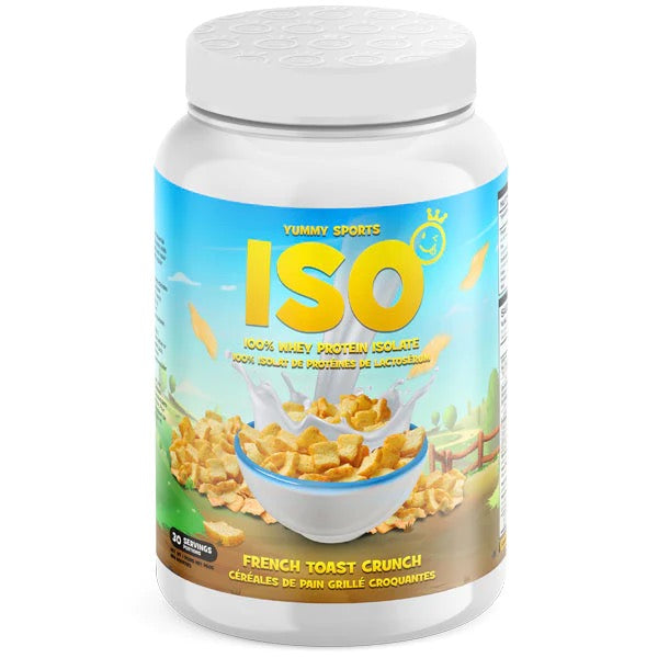 Yummy Sports Iso - 2lb French Toast - Protein Powder (Whey Isolate) - Hyperforme.com