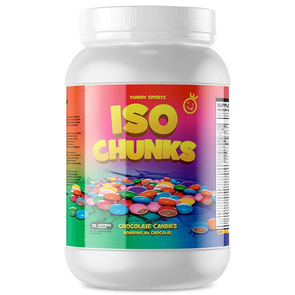 Yummy Sports Iso Chunks - 800g Chocolate Candies - Protein Powder (Whey Isolate) - Hyperforme.com
