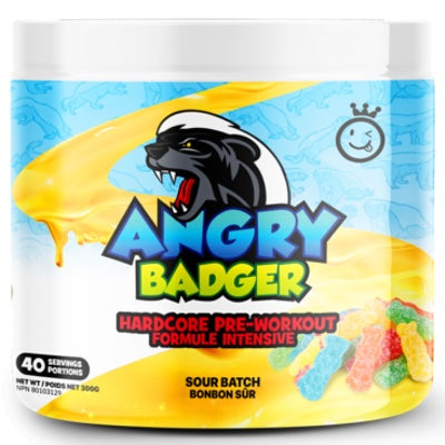 Yummy Sport Angry Badger - 40 Servings Sour Batch - Pre-Workout - Hyperforme.com