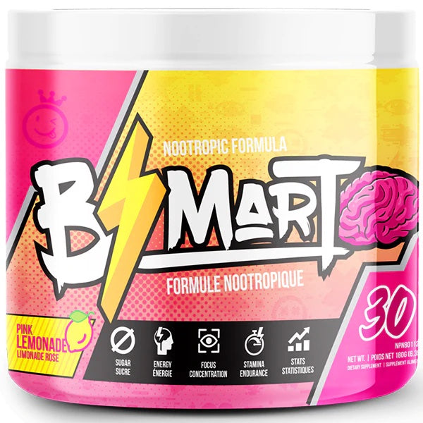 Yummy Sports B Smart - 30 Servings Pink Lemonade - Brain Supplements - Hyperforme.com