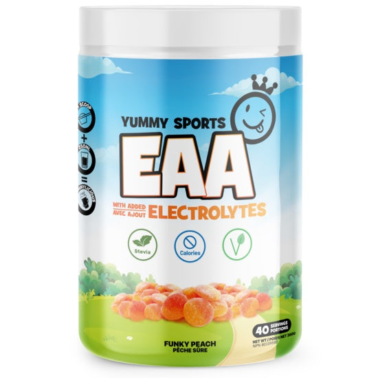 Yummy Sports EAA + Electrolytes- 40 Servings Funky Peach - EAA - Hyperforme.com