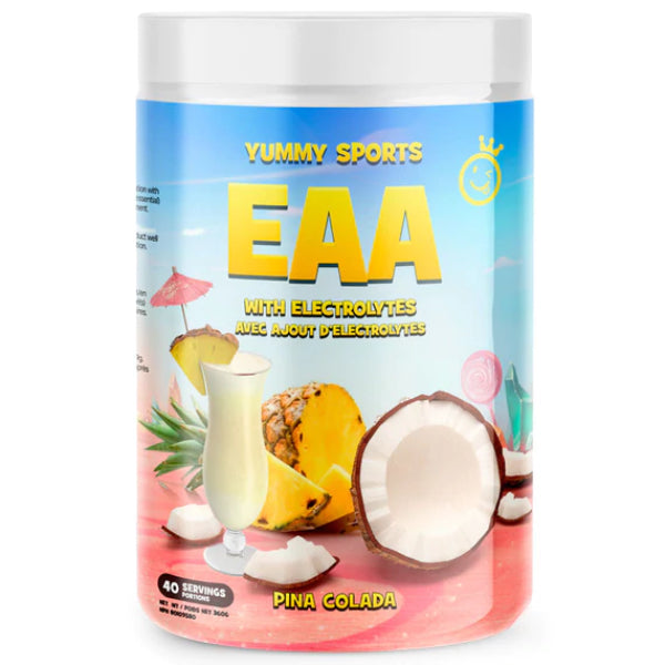 Yummy Sports EAA + Electrolytes- 40 Servings Pina Colada - EAA - Hyperforme.com