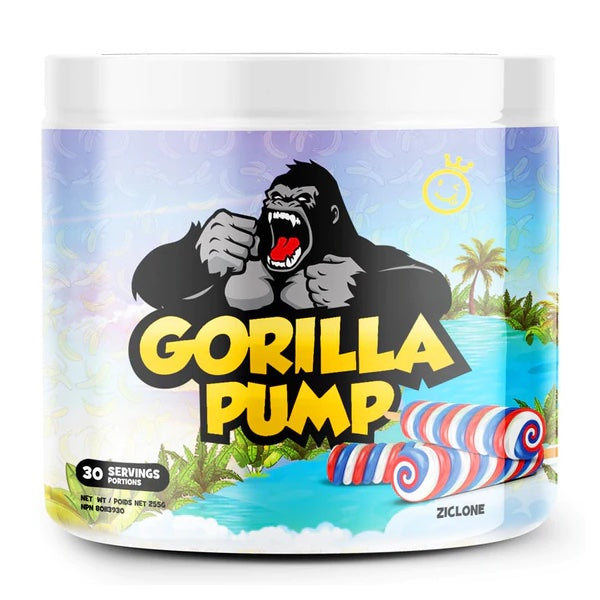 Yummy Sports Gorilla Pump - 30 Servings Ziclone - Nitric Oxide Supplements - Hyperforme.com