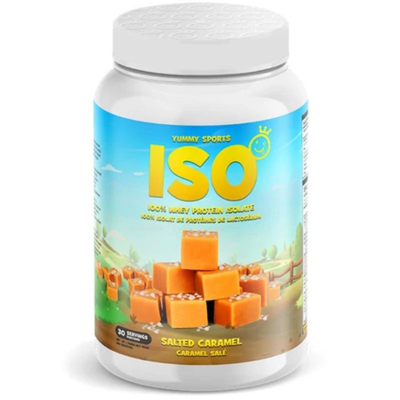 Yummy Sports Iso - 2lb Salted Caramel - Protein Powder (Whey Isolate) - Hyperforme.com