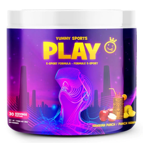 Yummy Sports Play- 30 Servings Hawaiian Punch - Brain Supplements - Hyperforme.com