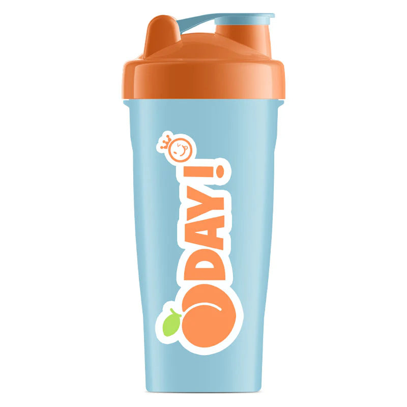 Yummy Sports Shaker - 800ml Orange/Aqua (Booty Day) - Shakers - Hyperforme.com