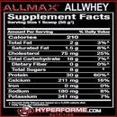 Allmax Allwhey Classic - 5lb - Protein Powder (Whey) - Hyperforme.com