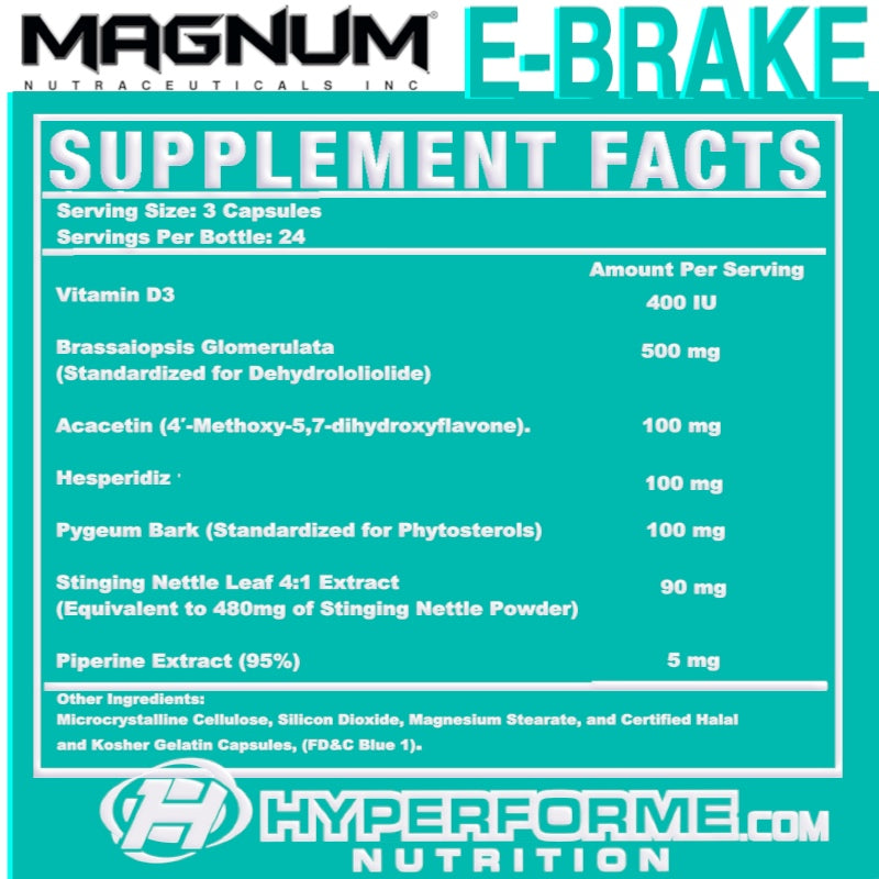 Magnum E-Brake -72 caps - Estrogen Supplements - Hyperforme.com