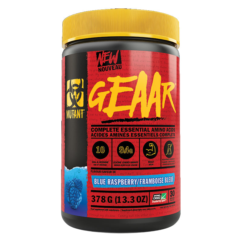 Mutant GEAAR - 400g Blue Raspberry - EAA - Hyperforme.com