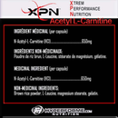 XPN Acetyl L-Carnitine - 120 Caps - Weight Loss Supplements - Hyperforme.com